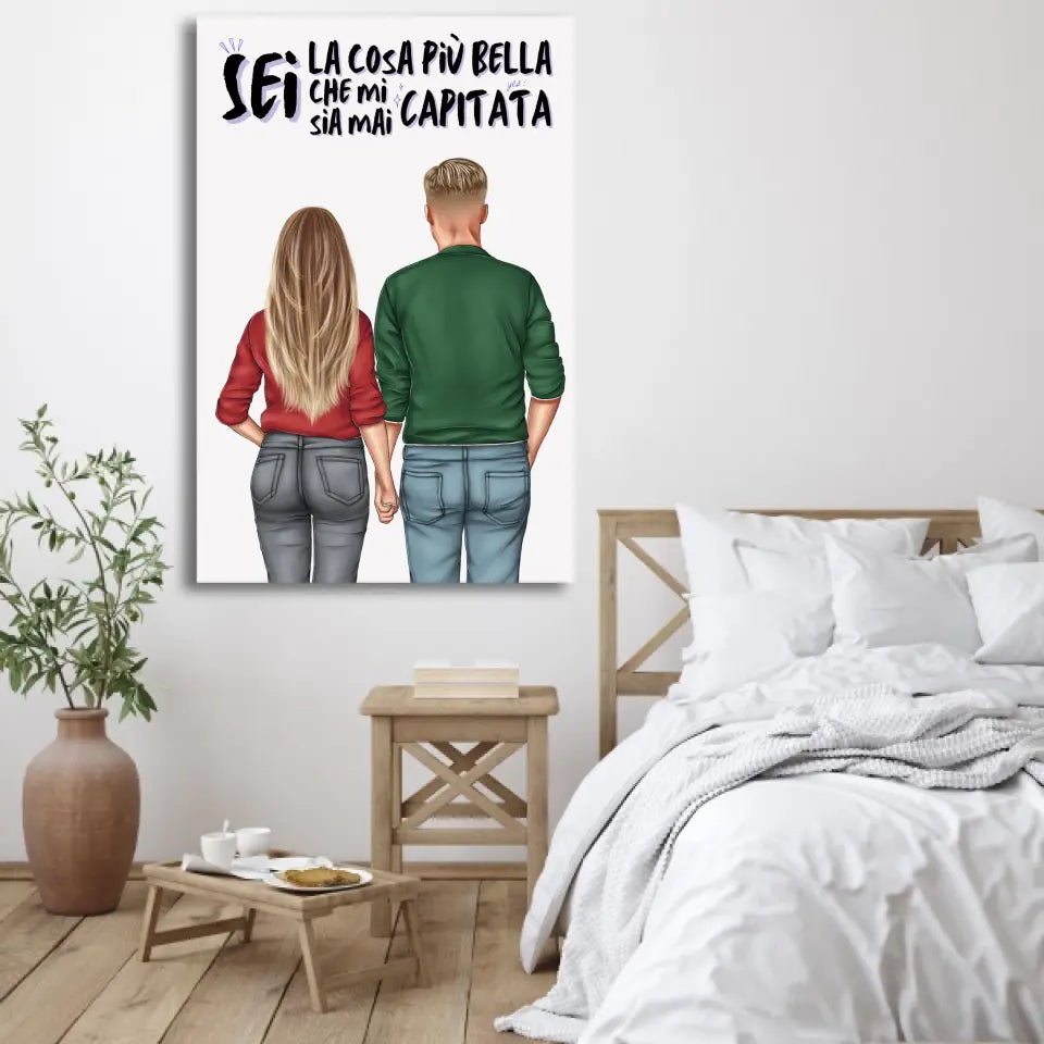 Mano nella mano - Tela personalizzata