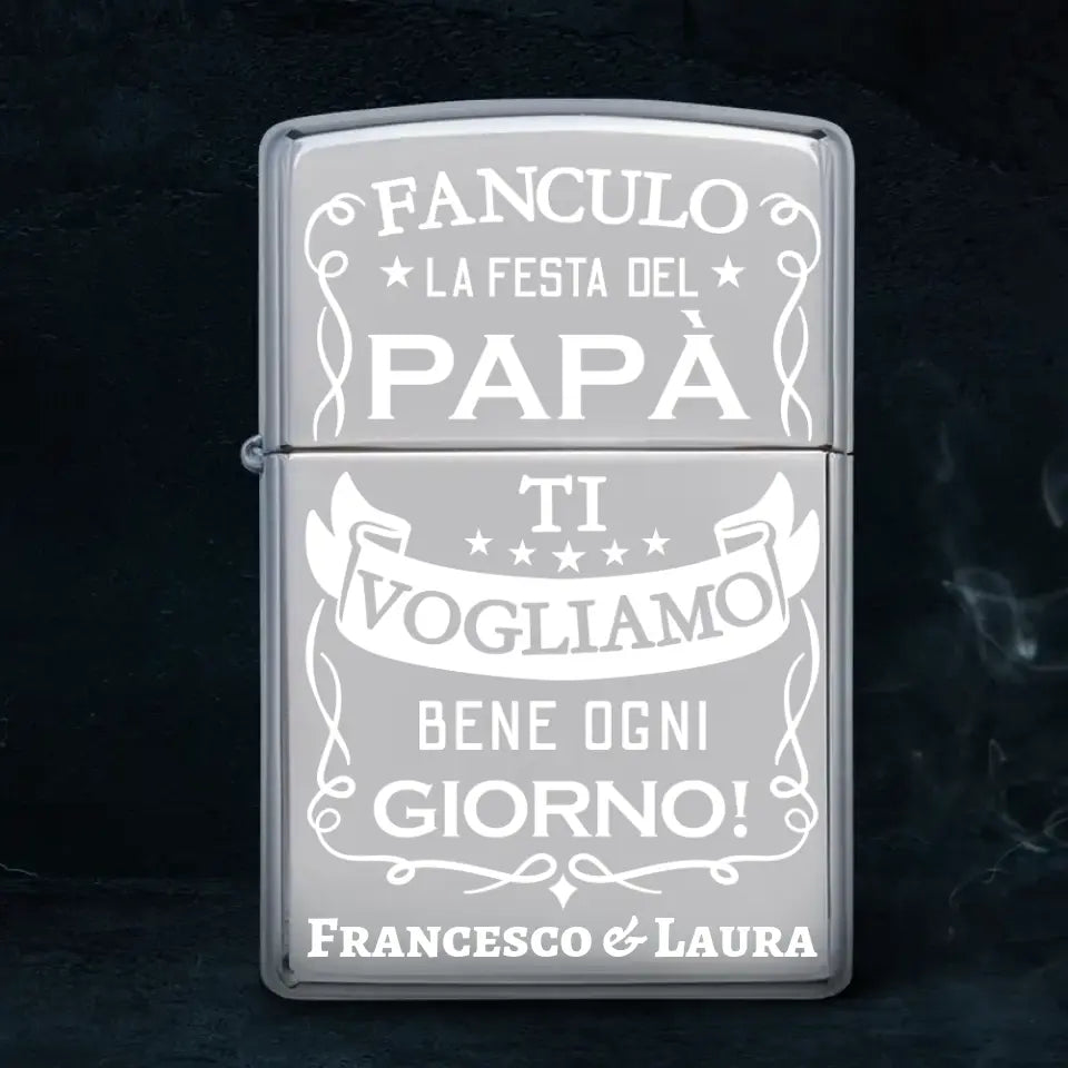 Ogni giorno - Accendino personalizzato