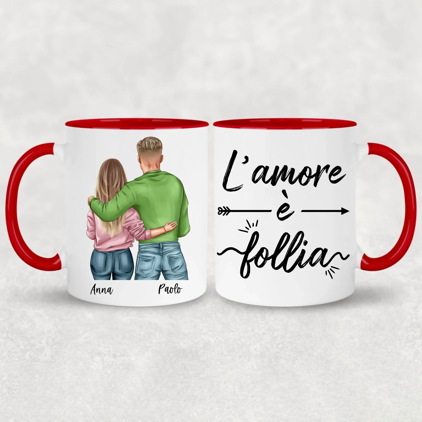 Coppia - Tazza personalizzata