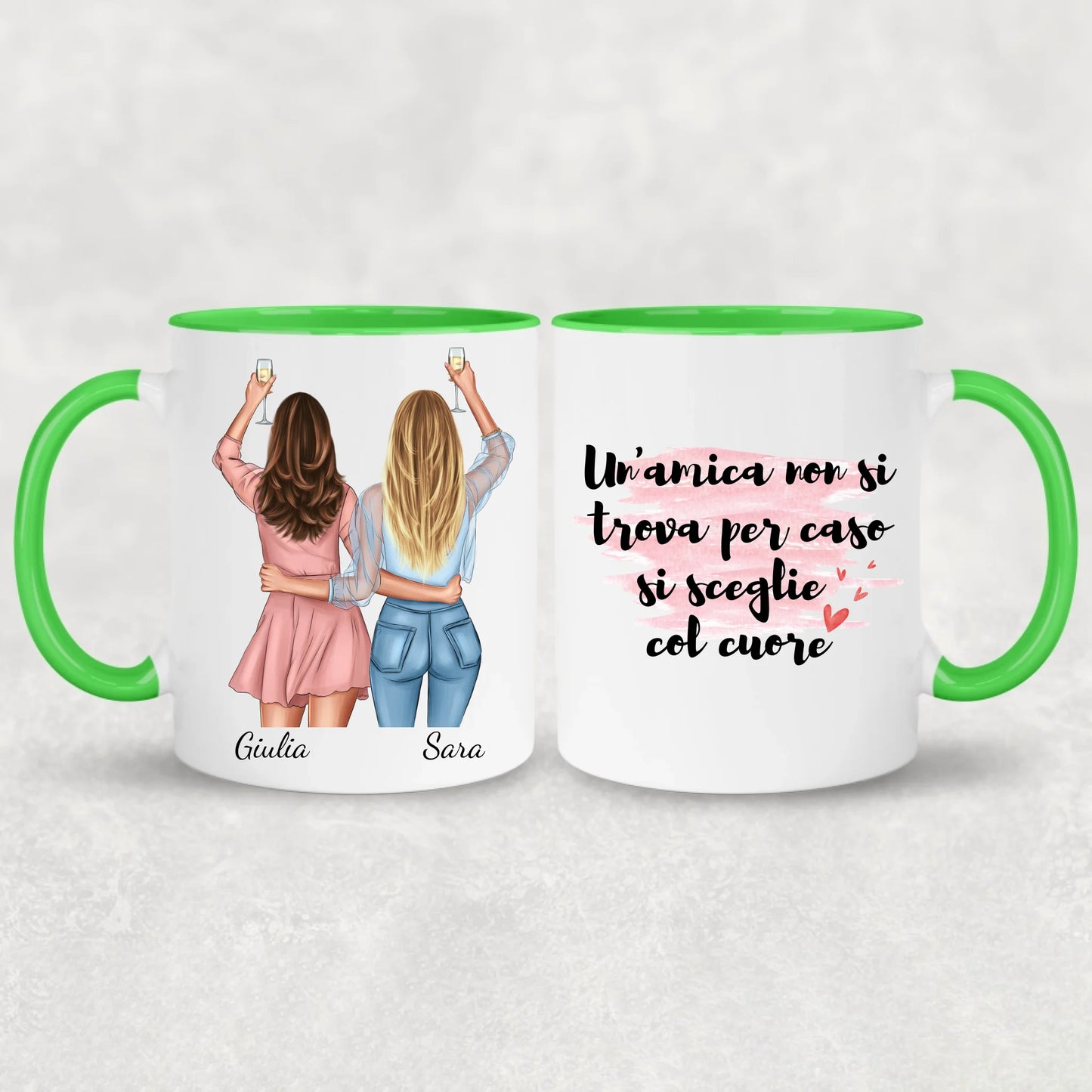 Migliori amiche - Tazza personalizzata