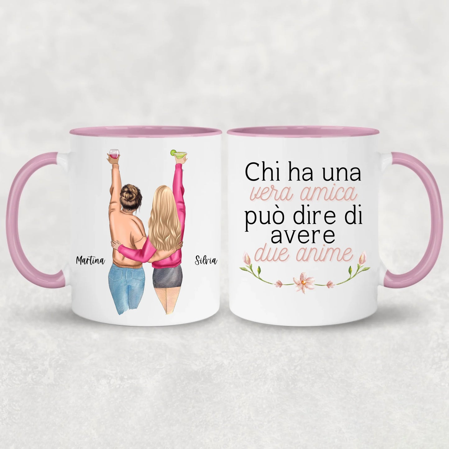 Migliori amiche per sempre - Tazza personalizzata
