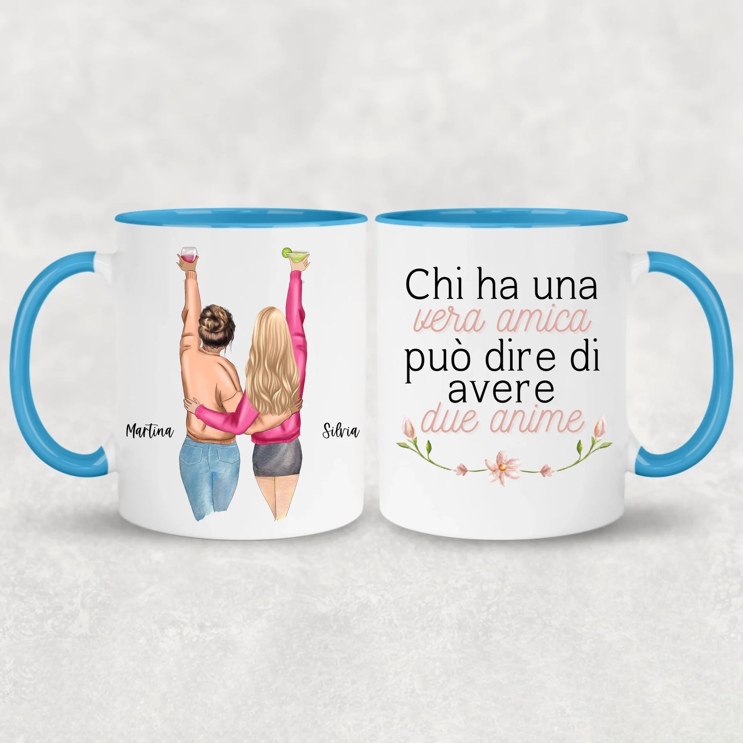 Migliori amiche per sempre - Tazza personalizzata
