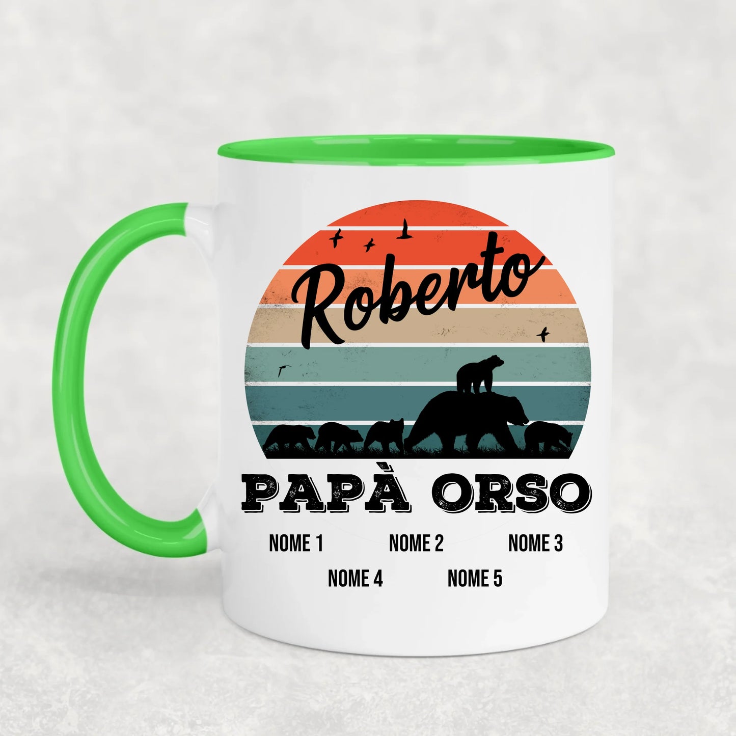Famiglia di orsi - Tazza personalizzata