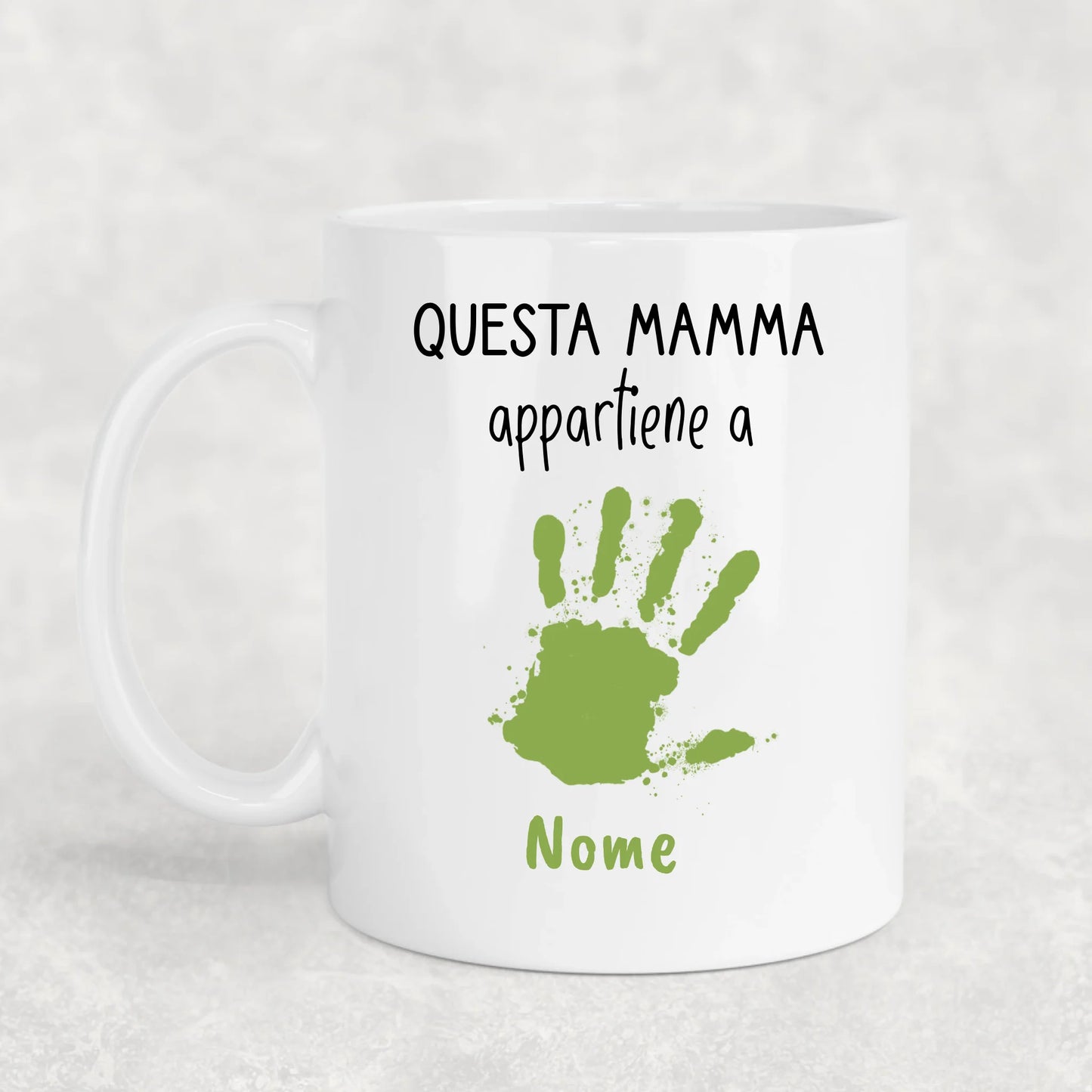 Impronte delle mani - Tazza personalizzata