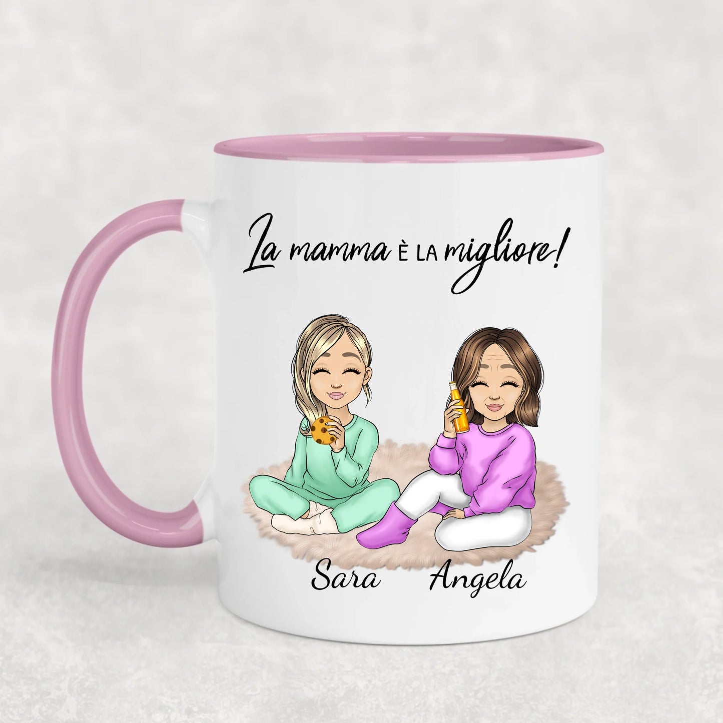 La mamma è sempre lì - Tazza personalizzata