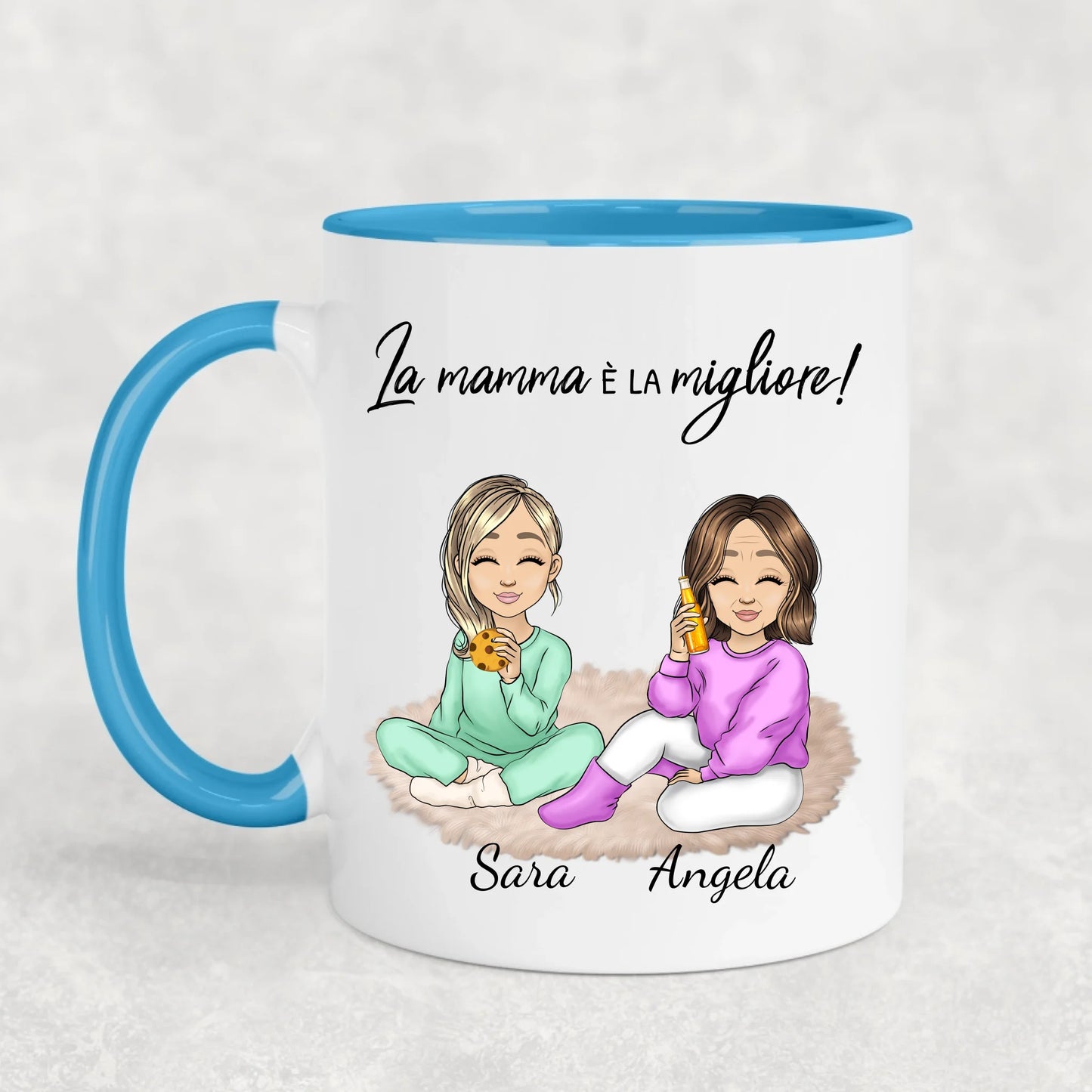 La mamma è sempre lì - Tazza personalizzata