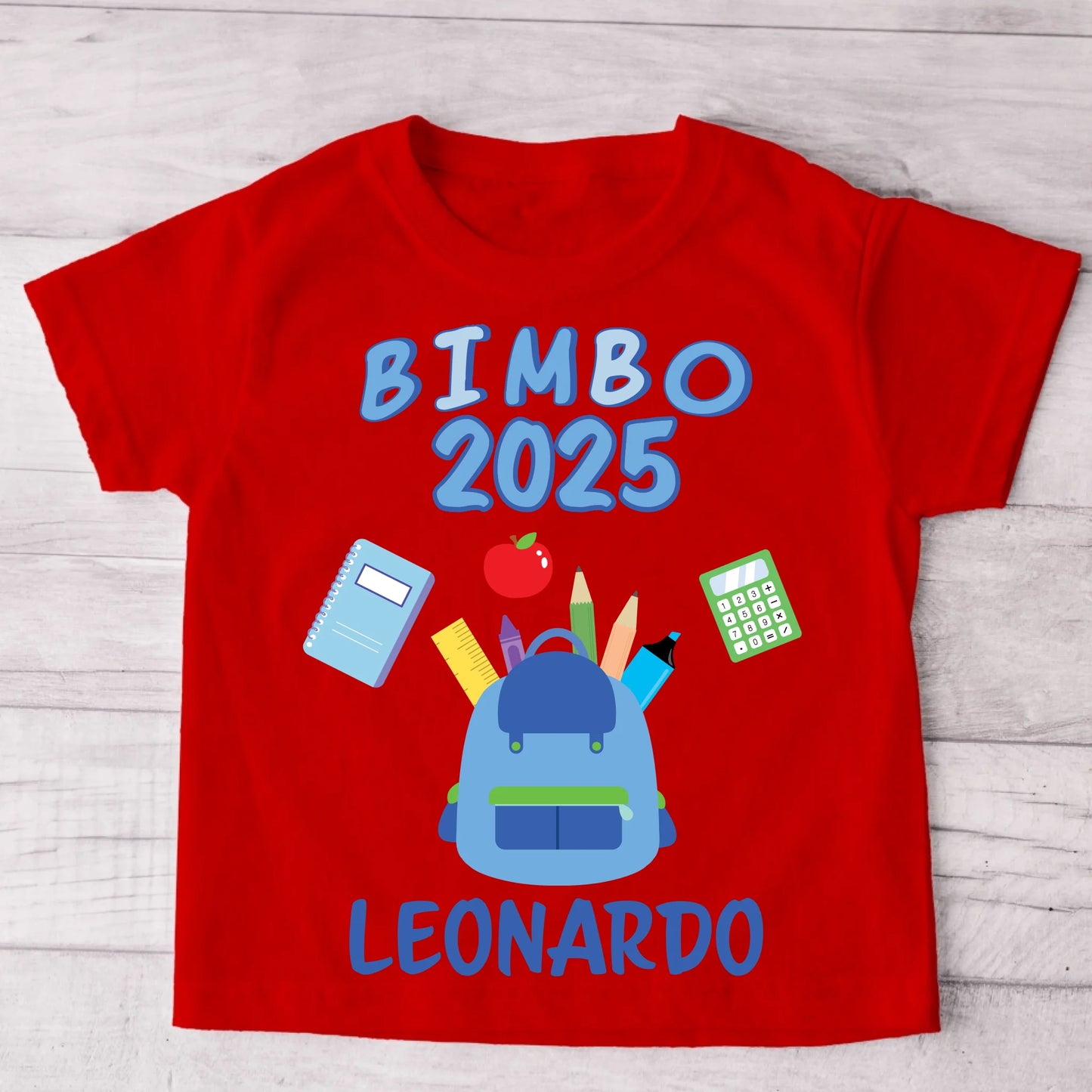 Scuola - Maglietta personalizzata per bambini