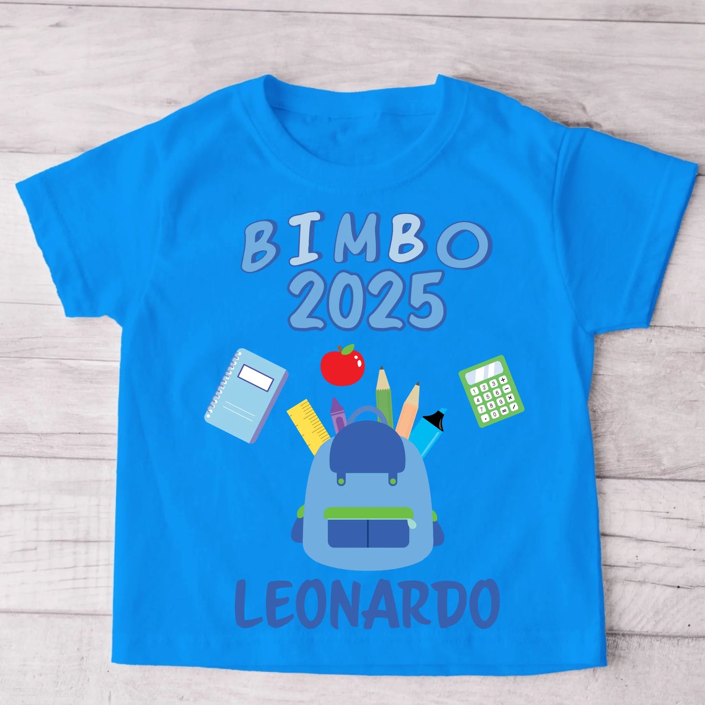 Scuola - Maglietta personalizzata per bambini