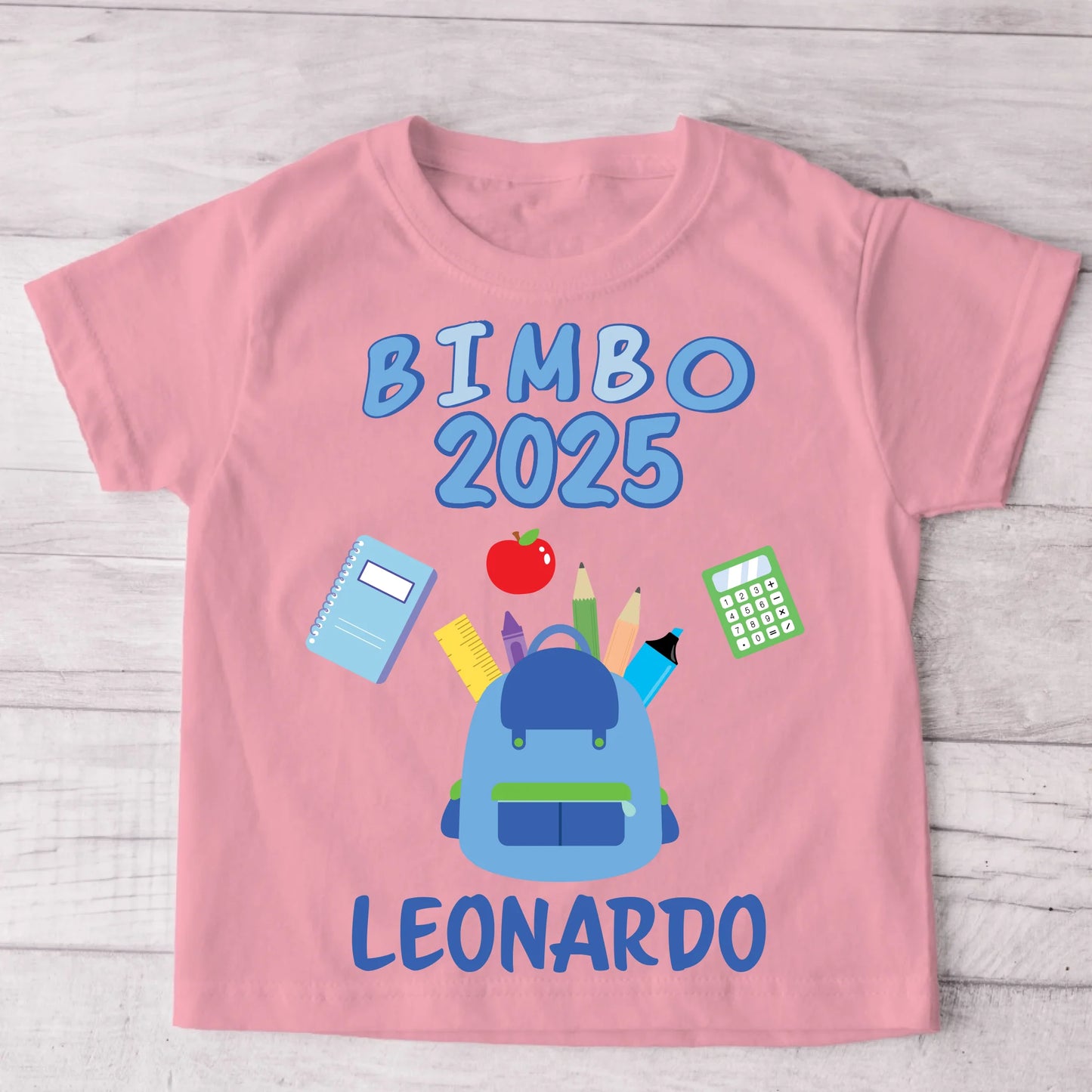 Scuola - Maglietta personalizzata per bambini