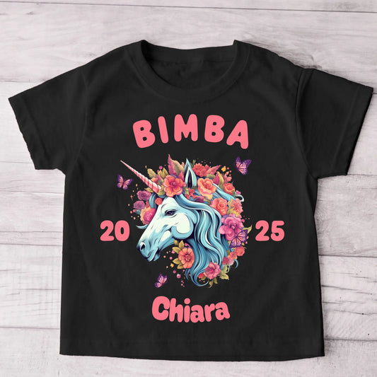 Unicorno - Maglietta personalizzata per bambini