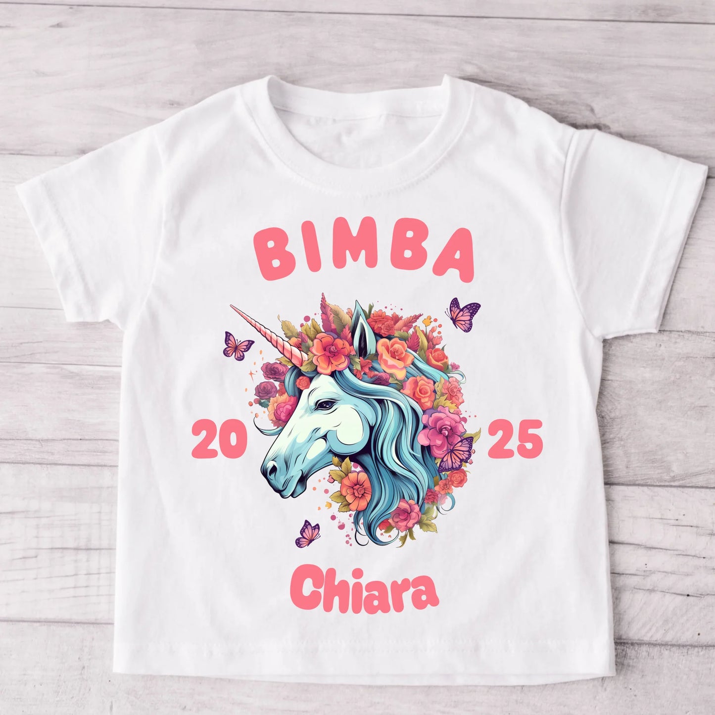 Unicorno - Maglietta personalizzata per bambini