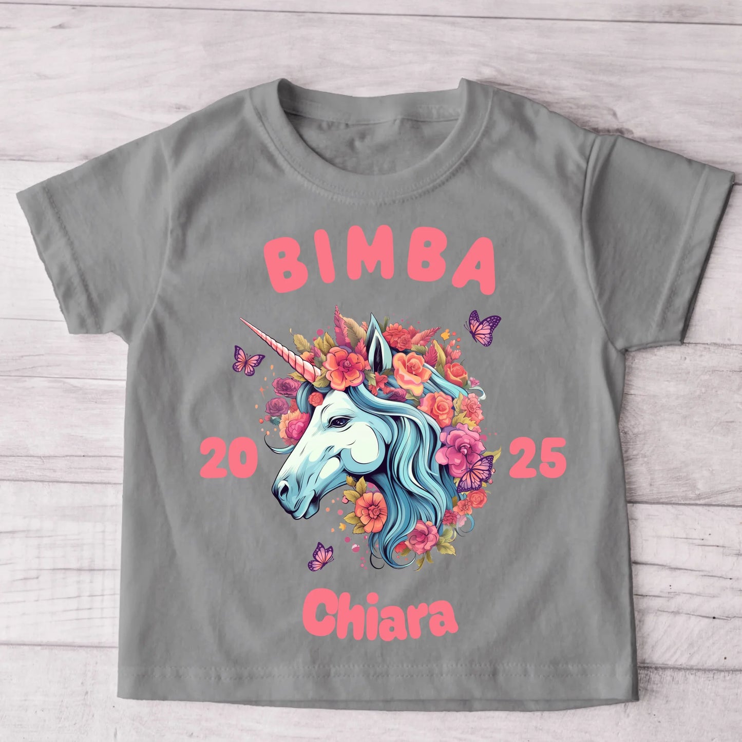 Unicorno - Maglietta personalizzata per bambini