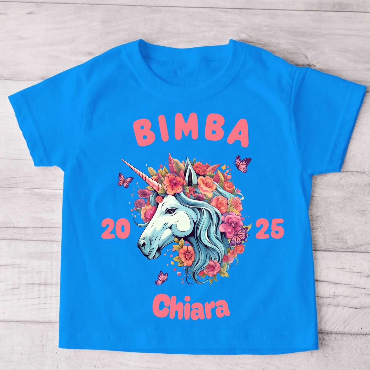 Unicorno - Maglietta personalizzata per bambini